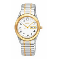 Seiko Men's Two-Tone Expansion Bracelet and Case Watch